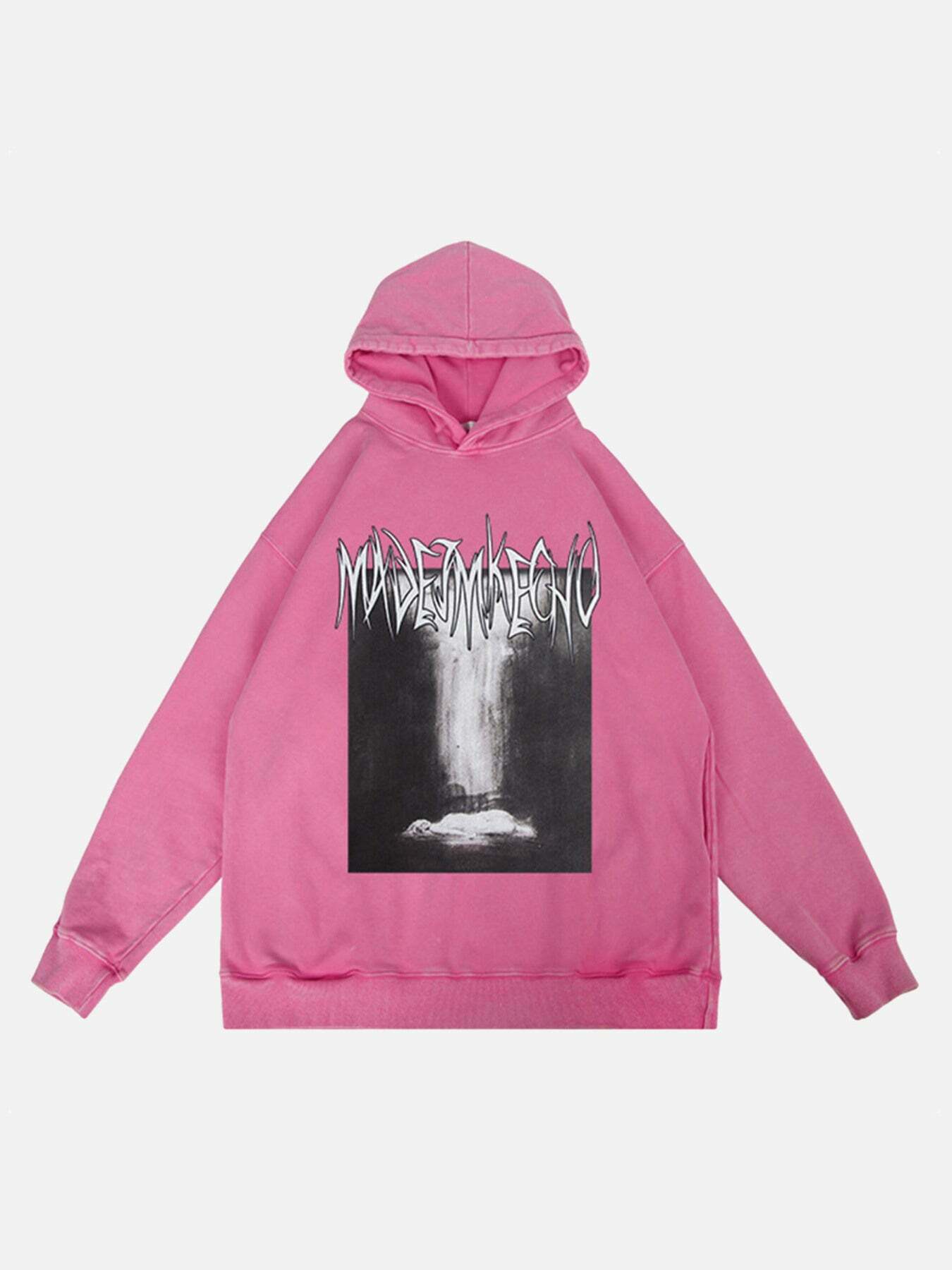 Abstract Print Gen Z Streetwear Hoodie