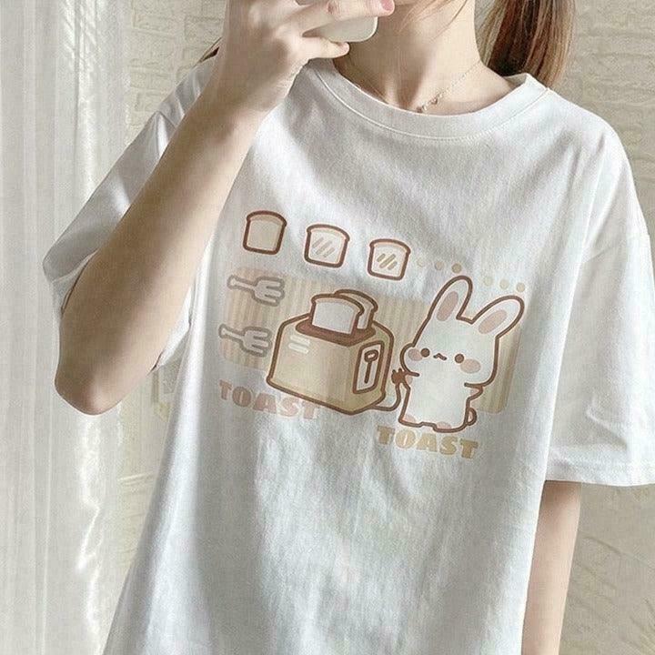 Bunny Fairycore Cottagecore Top: Cozy & Stylish Gen Z Streetwear