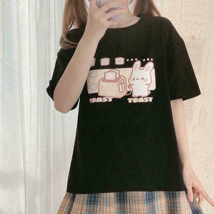 Bunny Fairycore Cottagecore Top: Cozy & Stylish Gen Z Streetwear