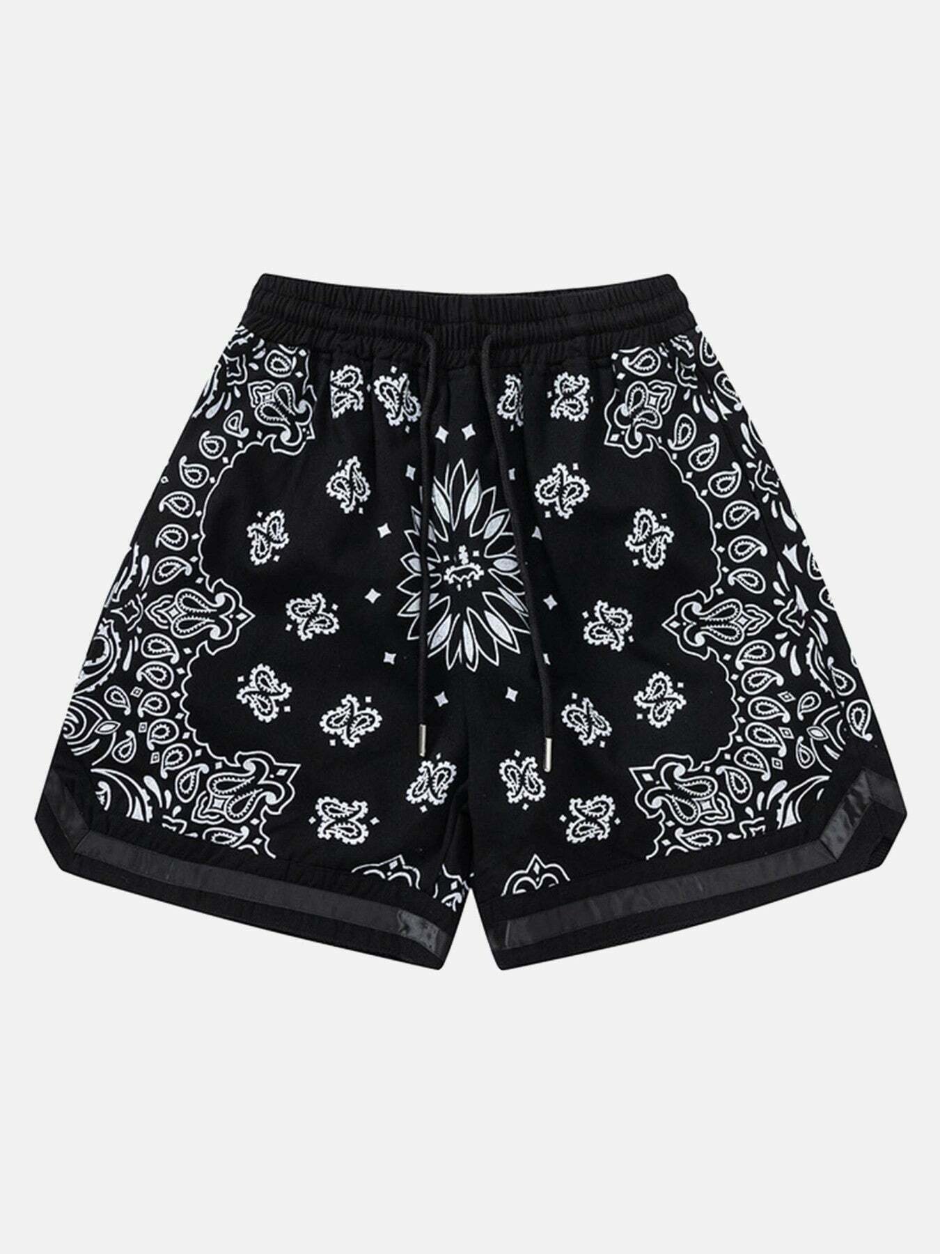 Cashew Flower Gen Z Streetwear Shorts