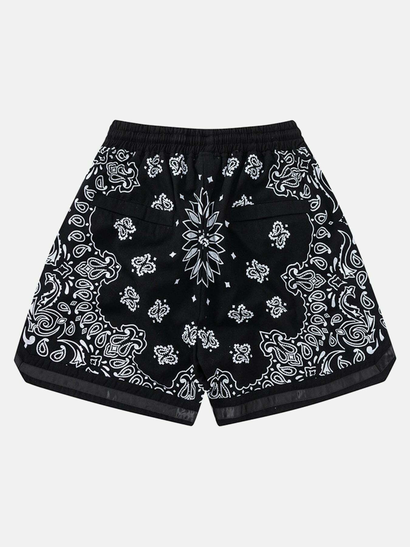 Cashew Flower Gen Z Streetwear Shorts