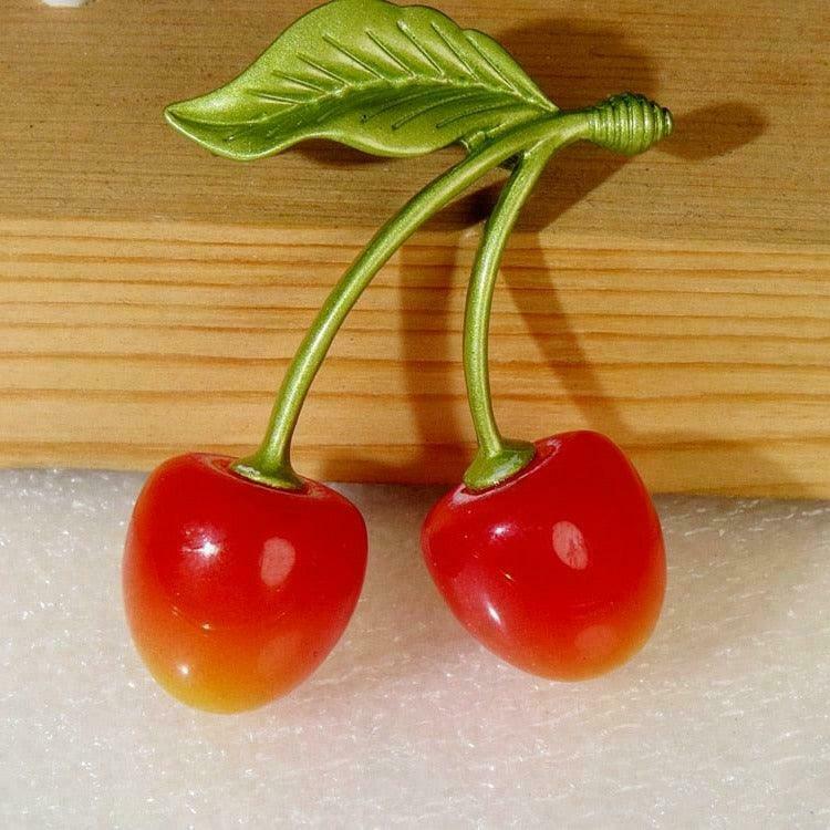 Cherry Jam Fairycore Cottagecore Brooch - Gen Z K-POP Streetwear Y2K Fashion