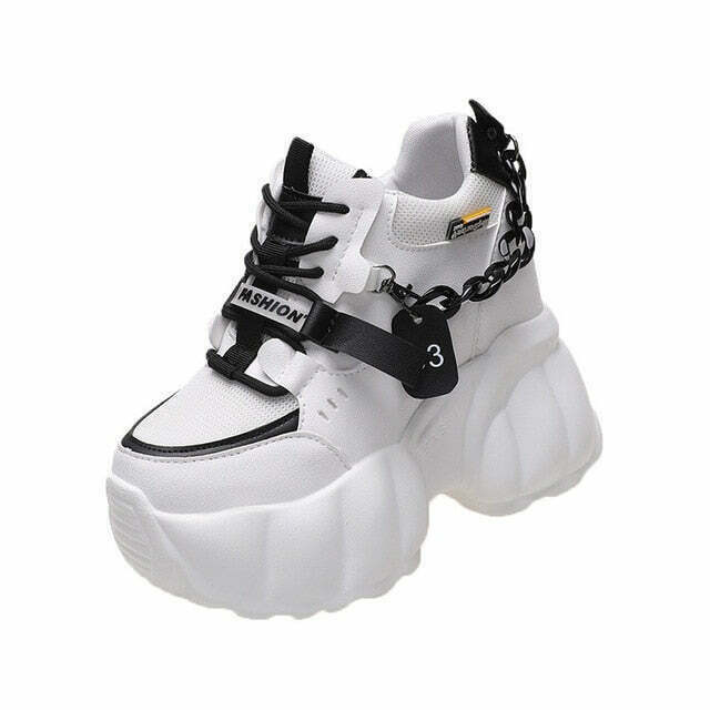 Chunky Y2K K-POP Streetwear Sneakers for Gen Z Fashion