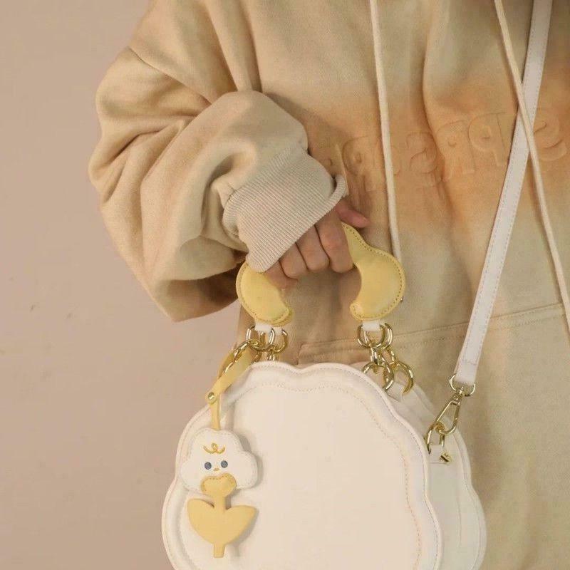 Cloudy Puff Kawaii Bag for Gen Z Streetwear & Y2K Fashion