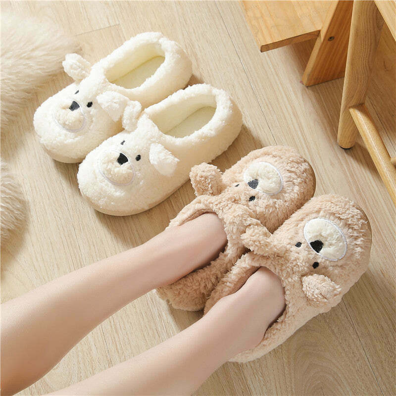 Cozy Rabbit Cartoon Slippers: Gen Z K-POP Streetwear Y2K Style