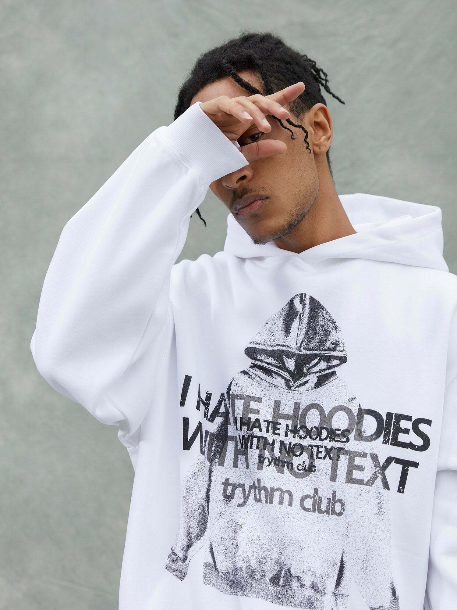 Double Print Fun Lettering Hoodie for Gen Z Fashion - Y2K Streetwear