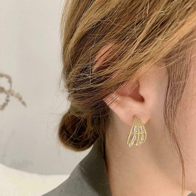 Enchanted Birdsong Earrings: Gen Z K-POP Streetwear & Y2K Fashion