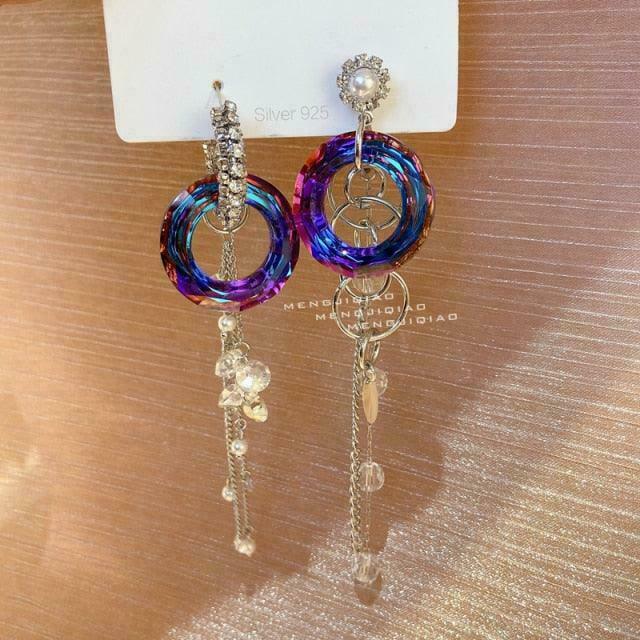 Fae Pirate Spyglass Earrings: Gen Z K-POP Streetwear Y2K Fashion