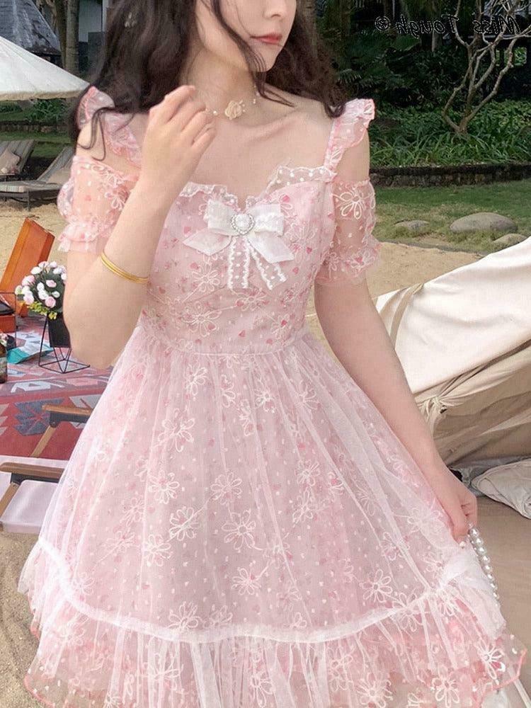 Fairycore Princess Dress for Gen Z: Y2K Streetwear Fashion