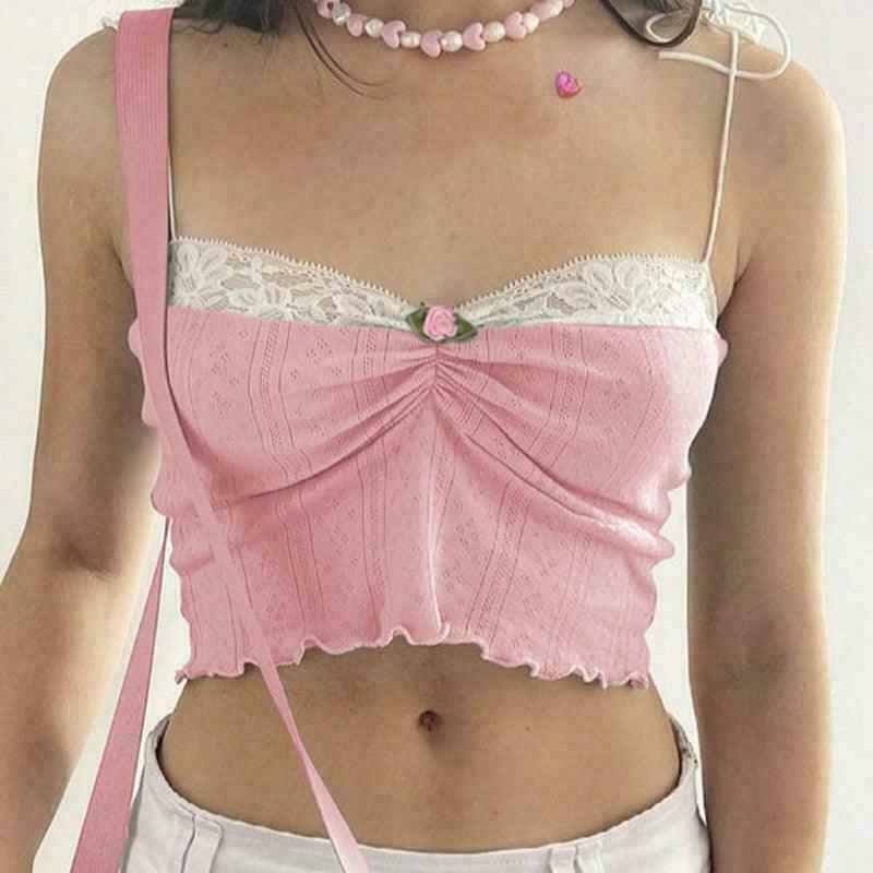 Fairycore Princess Top for Gen Z: Y2K Streetwear Fashion