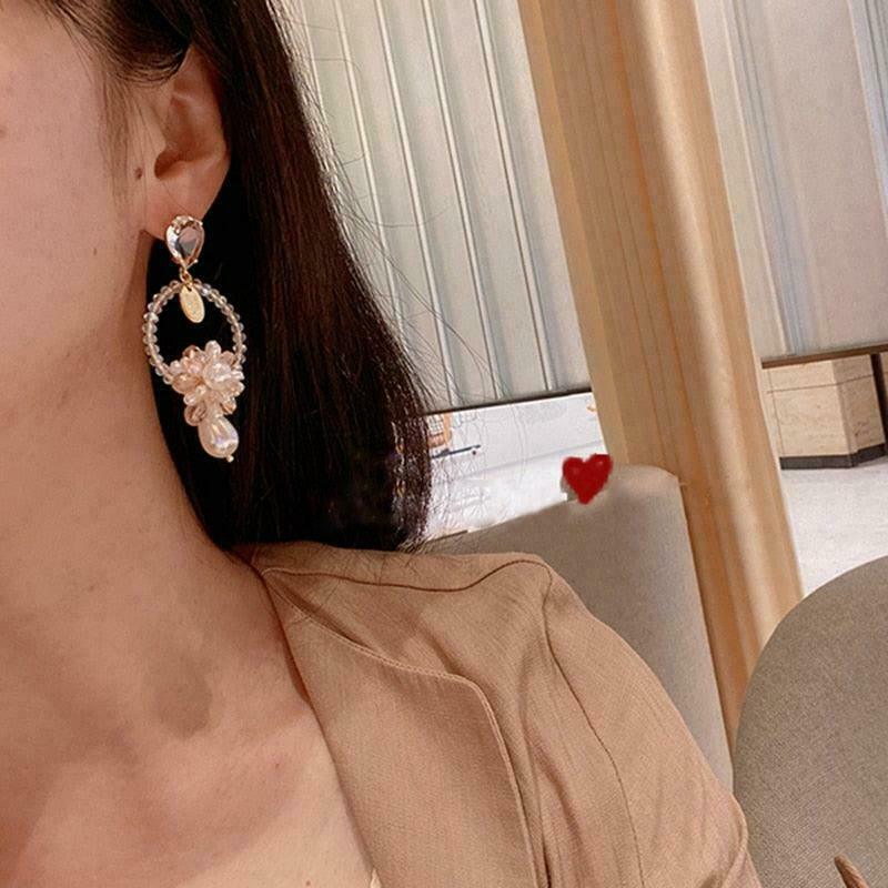 Fairycore Princesscore Earrings: Gen Z K-POP Streetwear Y2K Fashion