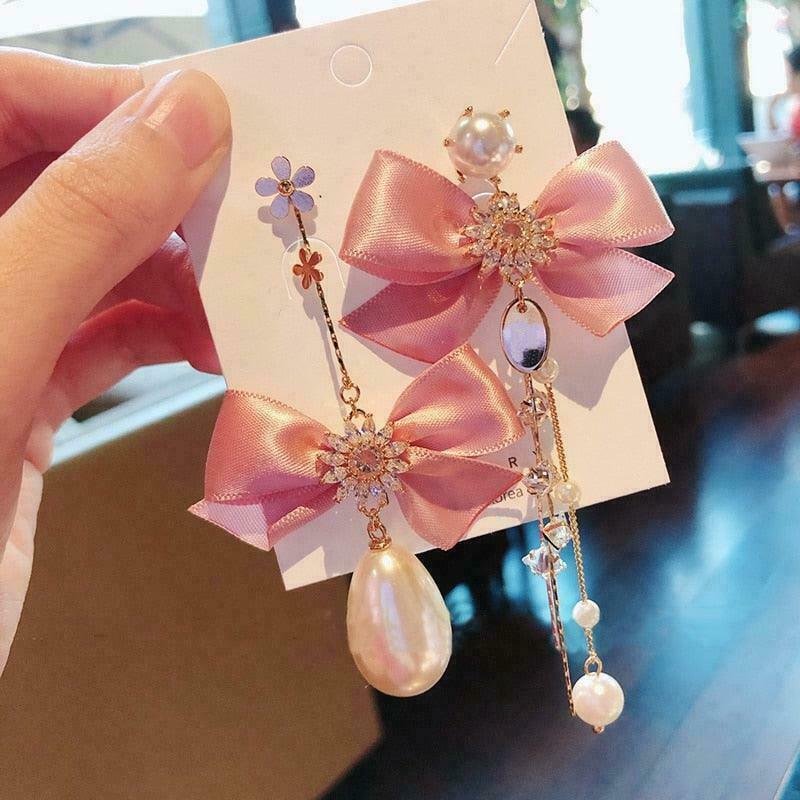 Fairycore Princesscore Earrings: Trendy Gen Z K-POP Streetwear