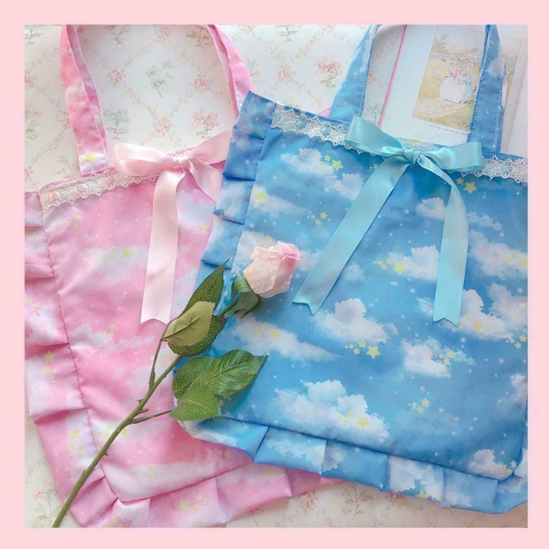 Gen Z Cloudwatching Fairycore Bag for K-POP & Y2K Fashion