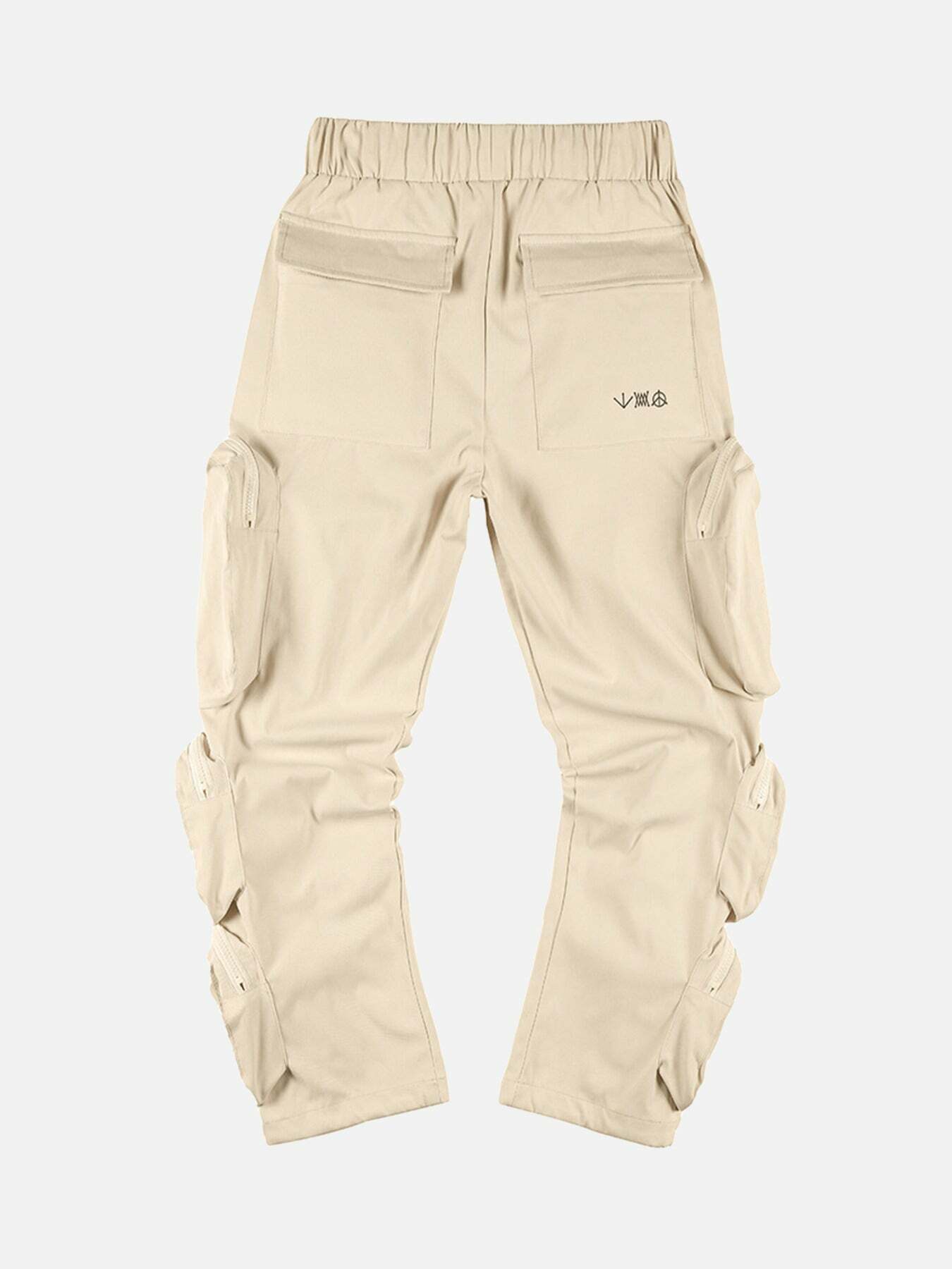 Gen Z Fashion: Stylish Wind Zipper Work Pants for Streetwear Enthusiasts