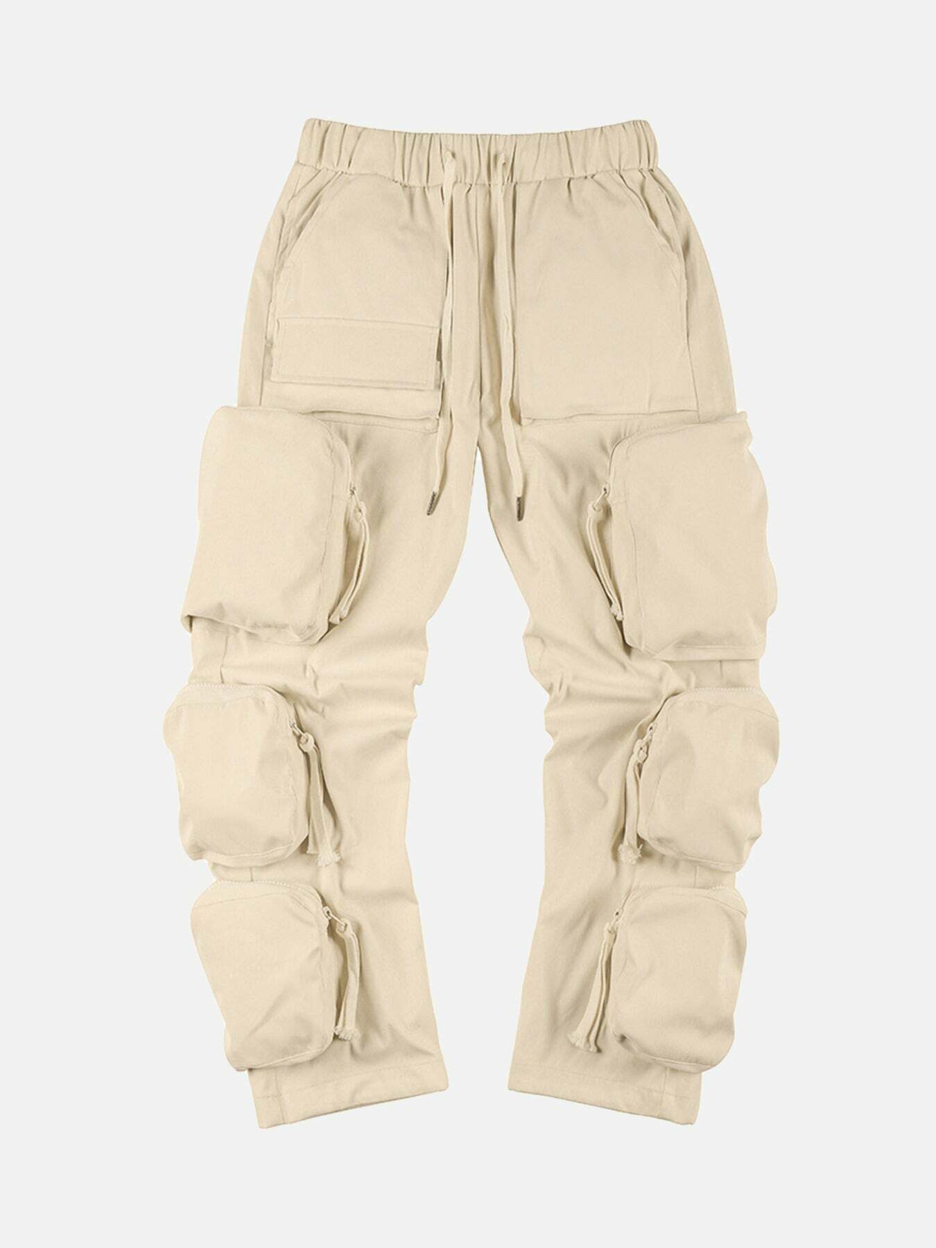 Gen Z Fashion: Stylish Wind Zipper Work Pants for Streetwear Enthusiasts