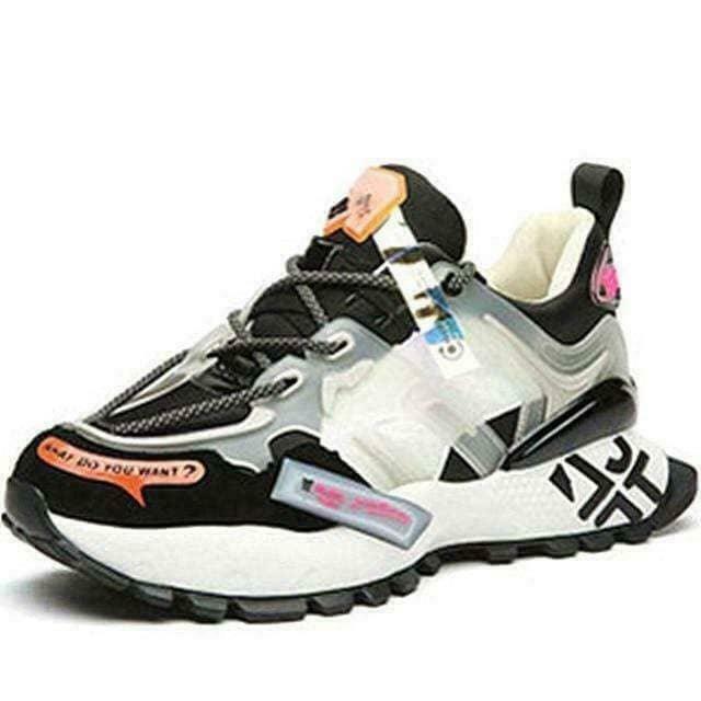 Gen Z K-POP Cobalt Streetwear Sneakers for Y2K Fashion