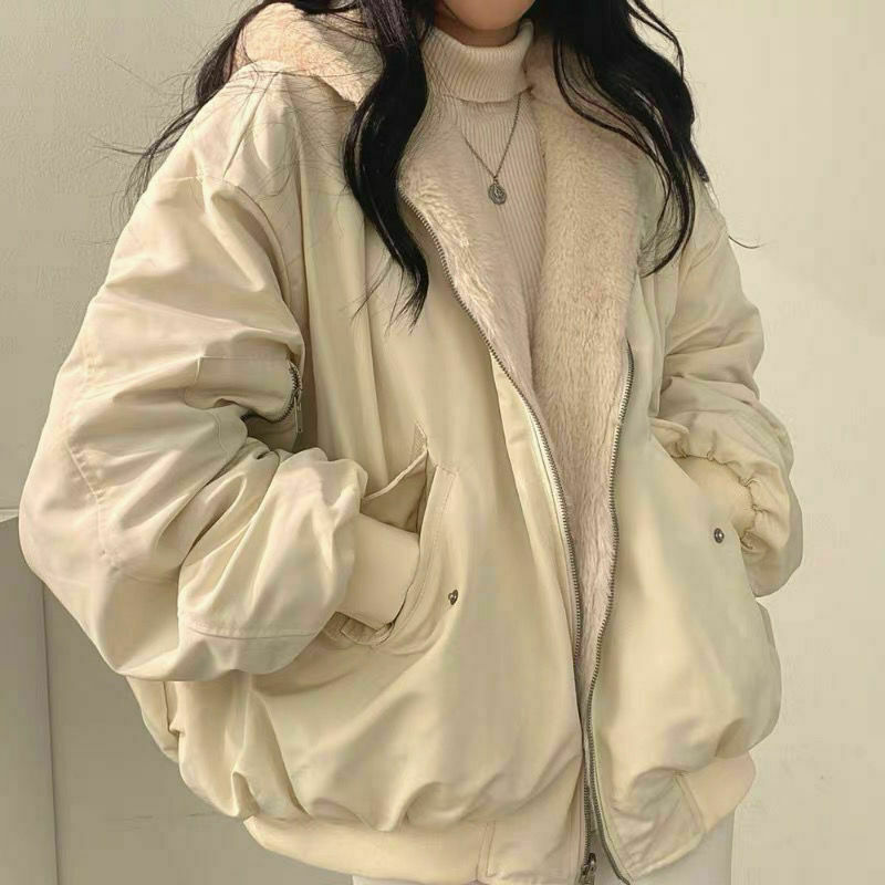 Gen Z K-POP Streetwear: Ariella Winter Coat for Y2K Fashion