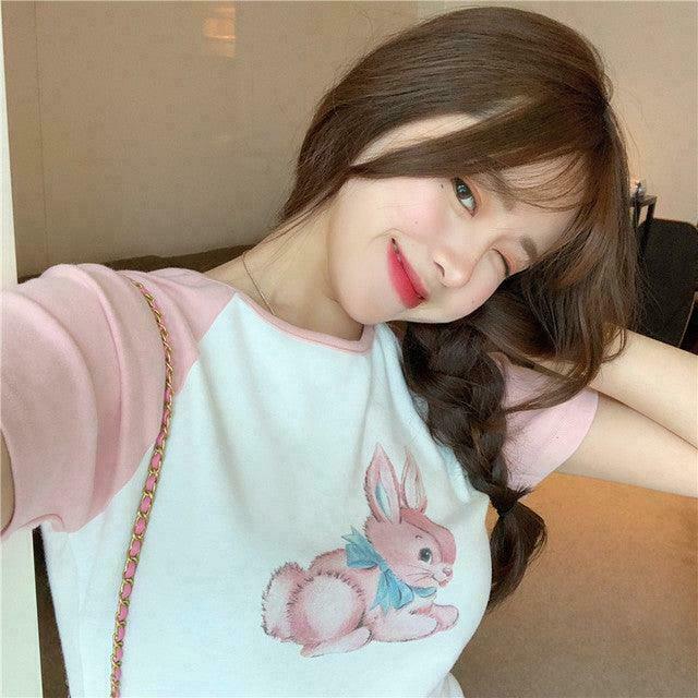 Gen Z K-POP Streetwear: Bunny Fairycore Princess Dress