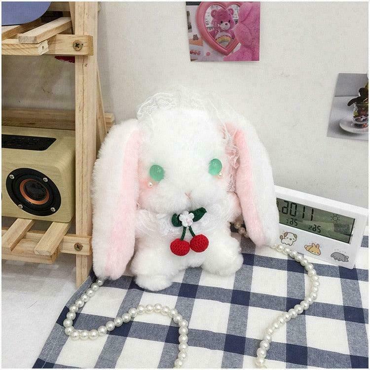 Gen Z K-POP Streetwear: Cherry Bunny Fairycore Princess Bag