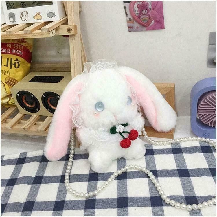 Gen Z K-POP Streetwear: Cherry Bunny Fairycore Princess Bag