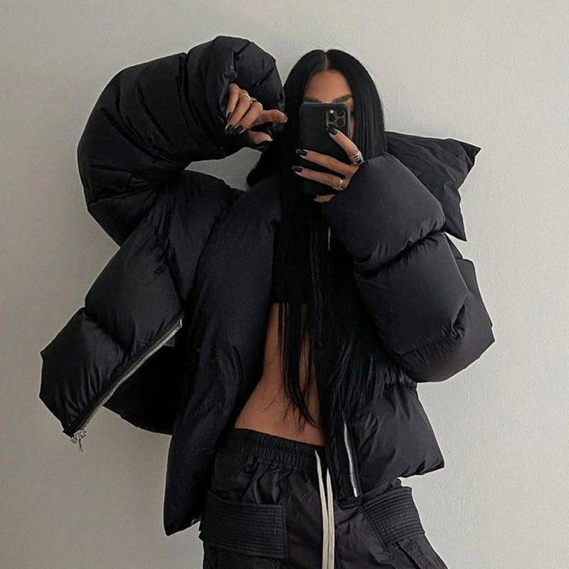 Gen Z K-POP Streetwear: Corvo Winter Jacket for Y2K Fashion