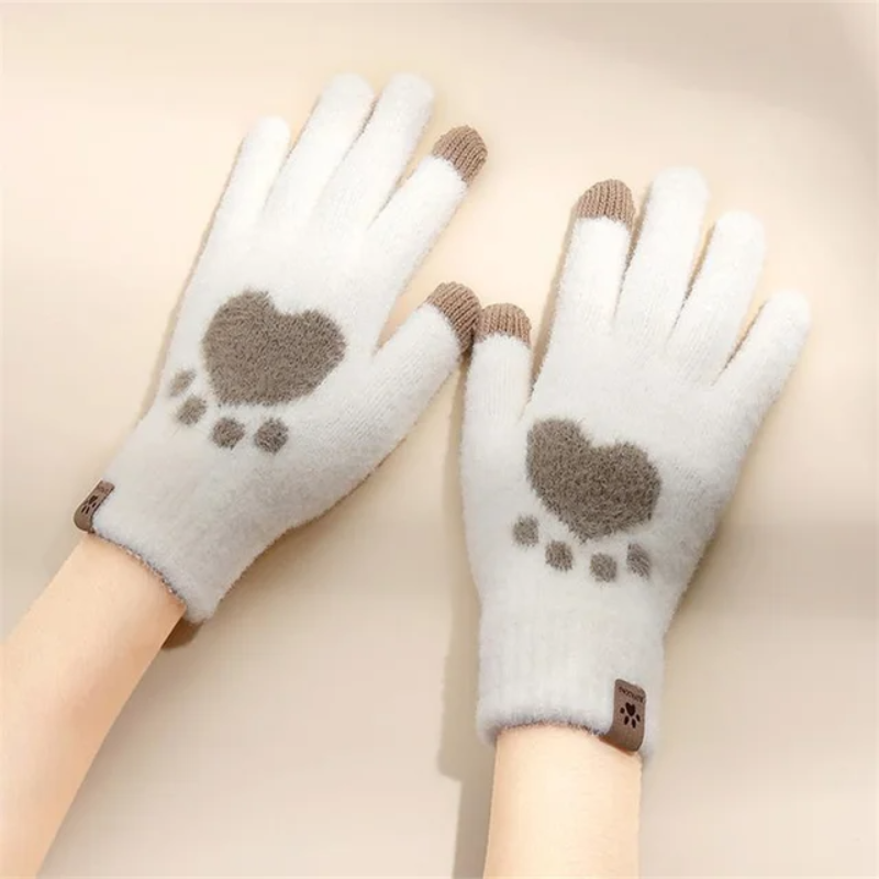 Gen Z K-POP Streetwear: Lumu Warm Gloves for Y2K Fashion