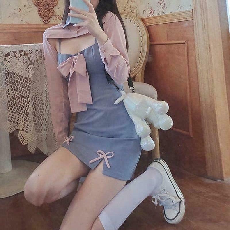 Gen Z K-POP Streetwear: Pretty Baby Girl Princesscore Dress