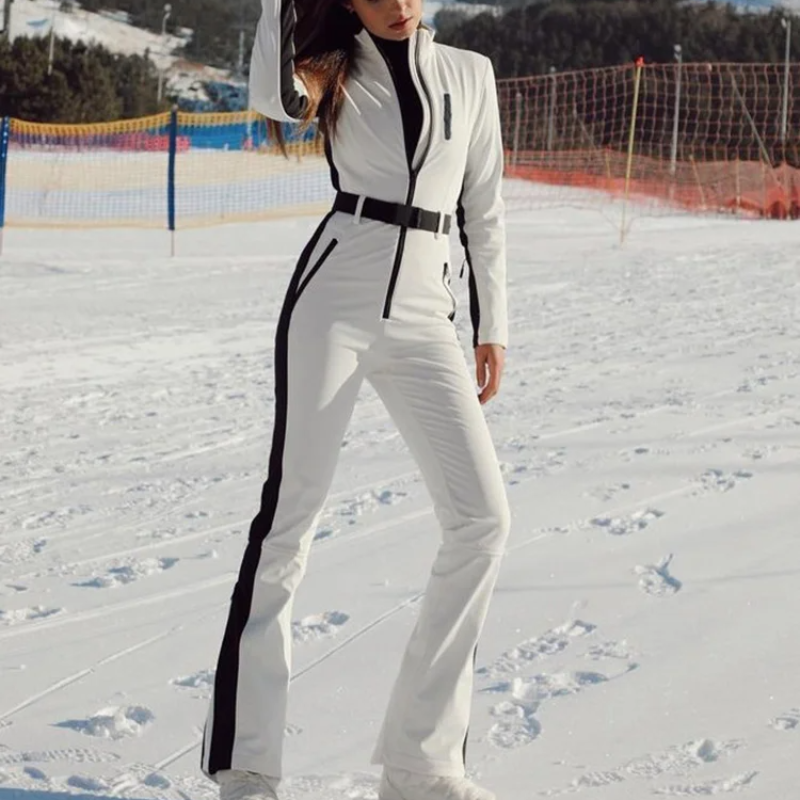 Gen Z K-POP Streetwear: Trendy Ski Jumpsuit for Y2K Fashion