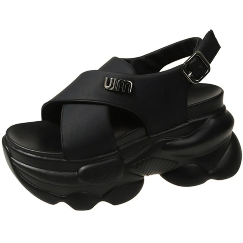 Gen Z K-POP Streetwear: U.I.M Summer Sandals for Y2K Fashion