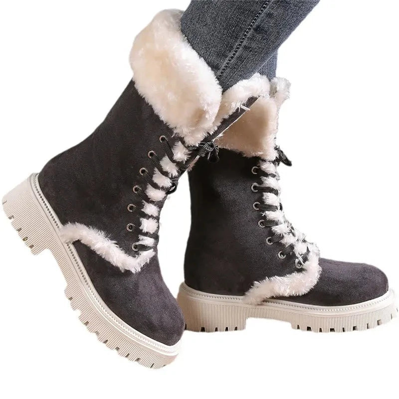 Gen Z K-POP Streetwear: Y2K Style Colorado Winter Boots