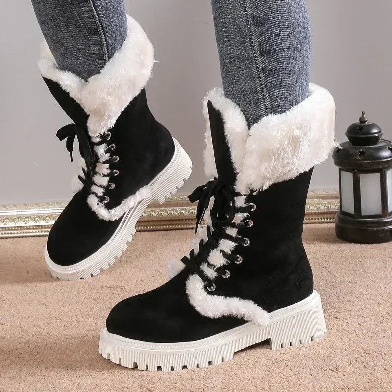 Gen Z K-POP Streetwear: Y2K Style Colorado Winter Boots