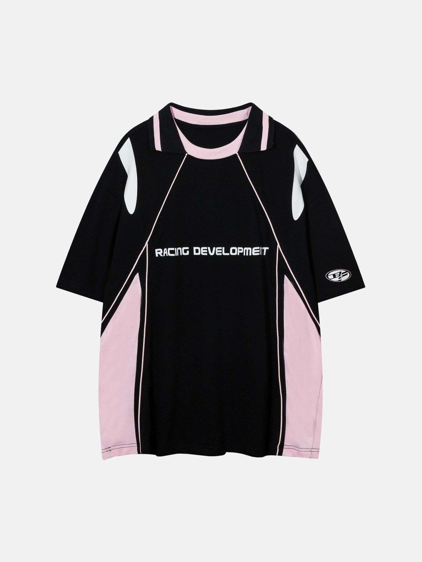 Gen Z Streetwear: Hip-hop Loose Sports Casual T-shirt for K-POP & Y2K Fashion