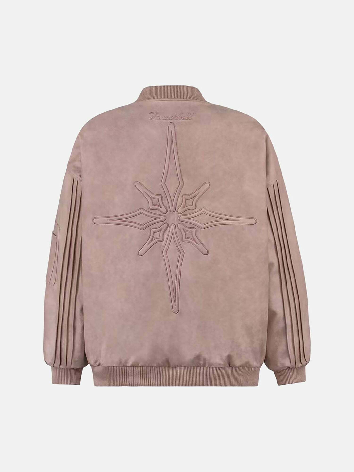 Gen Z Streetwear: Sponge Embroidered Y2K Style Cotton Jacket