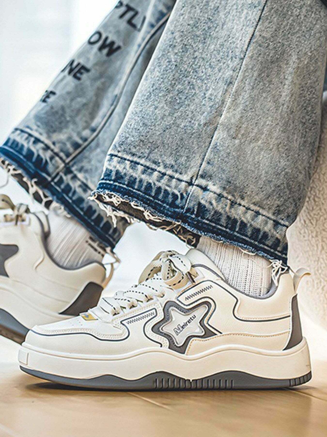 Gen Z Streetwear: Stylish Board Shoes for Trendy K-POP & Y2K Fashion