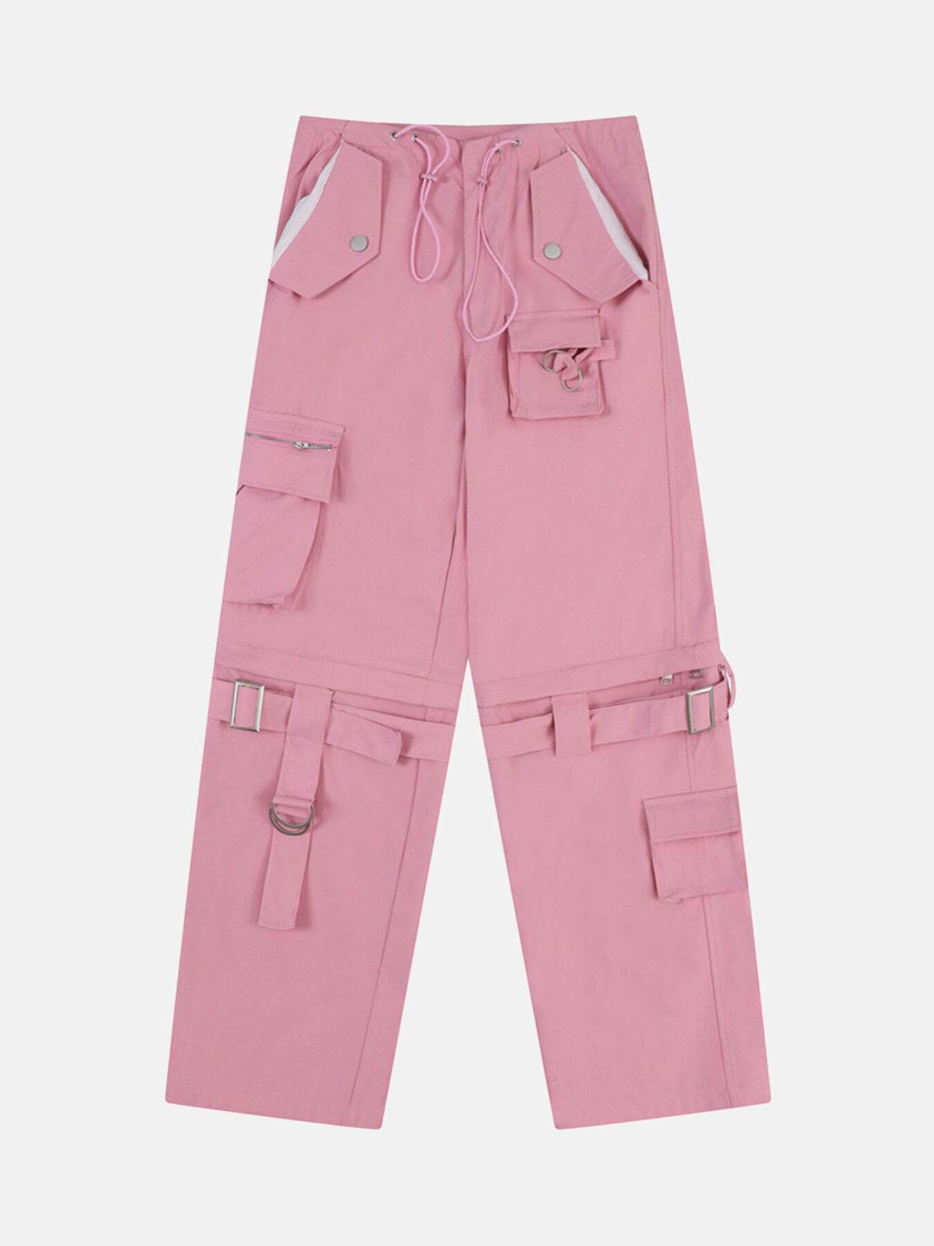 Gen Z Streetwear: Stylish Y2K K-POP Inspired Removable Pants