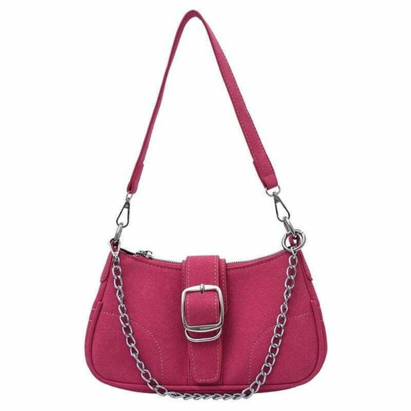 Glam Gen Z Shoulder Bag: Trendy K-POP Streetwear for Y2K Fashionistas