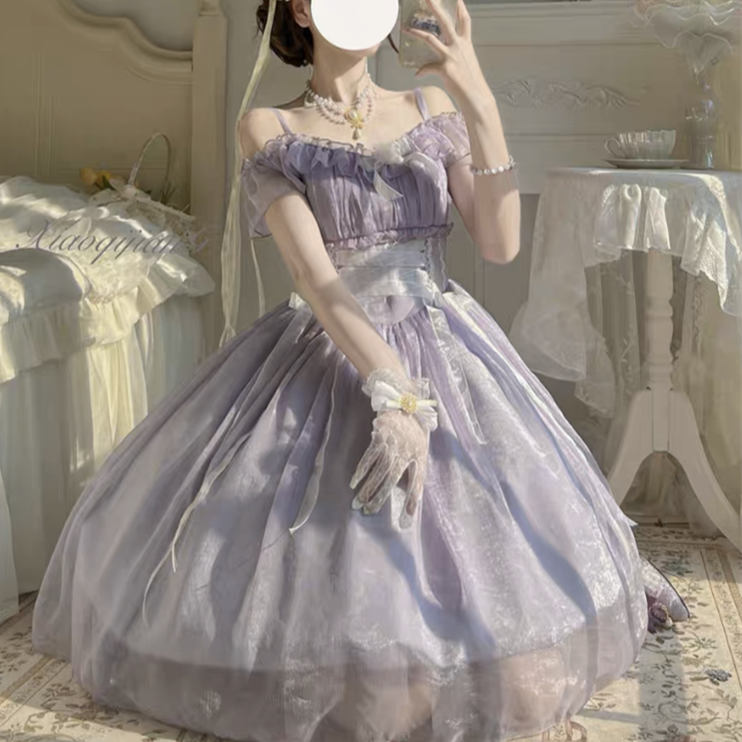 Glowing Moonlight & Firefly Dance Fairycore Princess Dress