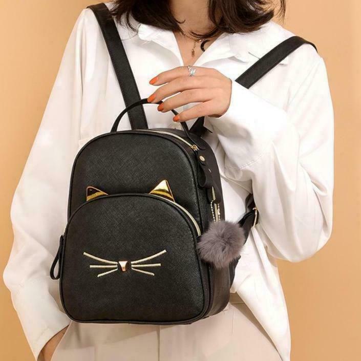 K-POP Streetwear Lovely Cat Princesscore Backpack for Gen Z Fashionistas