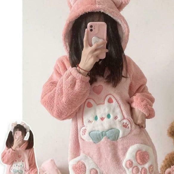 Kawaii Bubblegum Princesscore Sleepwear for Gen Z Fashionistas