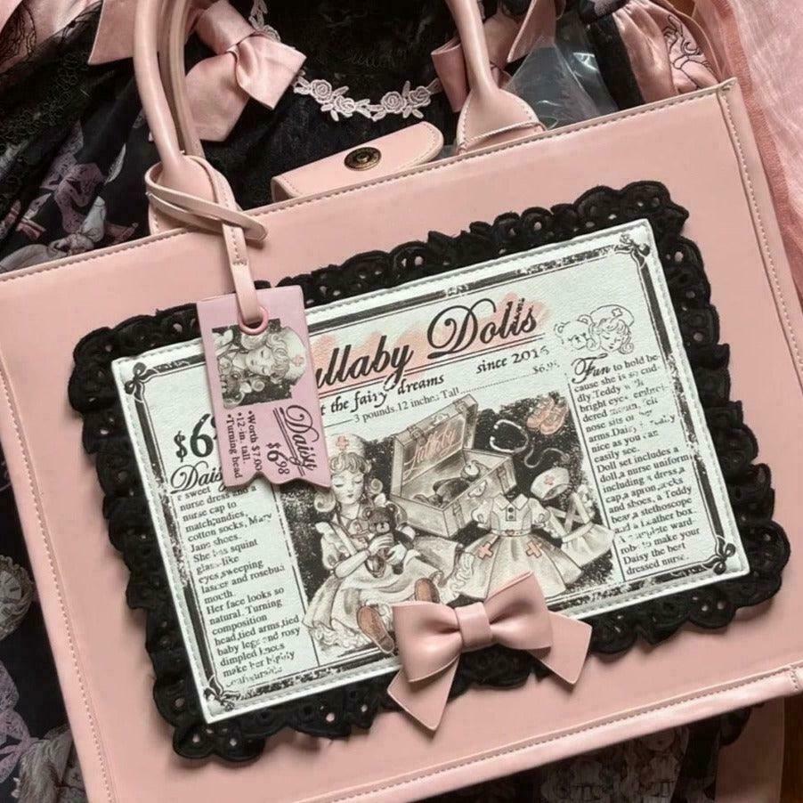 Kawaii Coquette Bag for Gen Z: Lullaby Dolls Fairycore Style