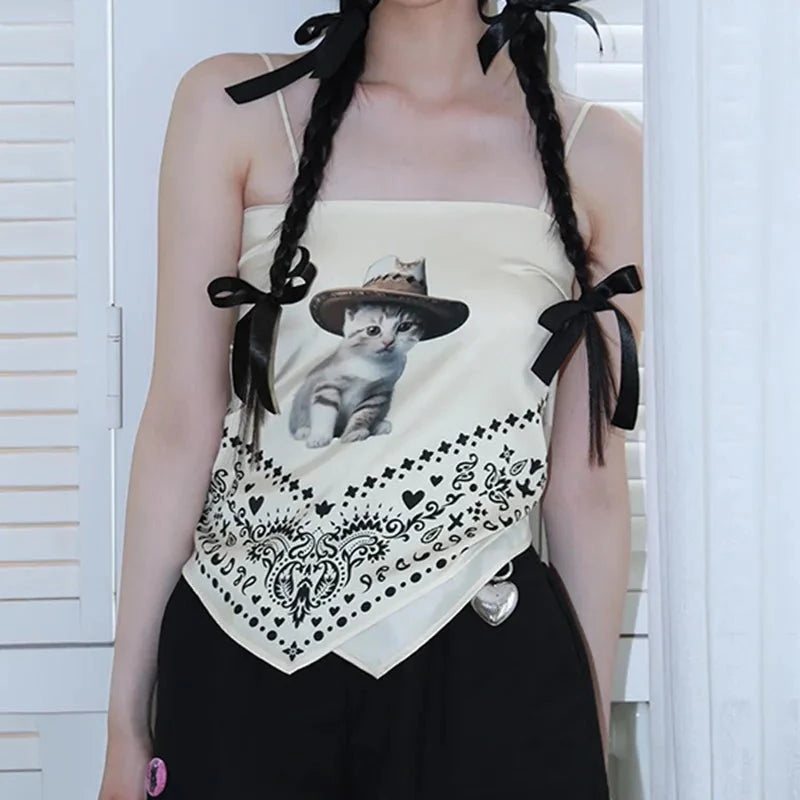 Kawaii Coquette Fairycore Top for Gen Z Streetwear