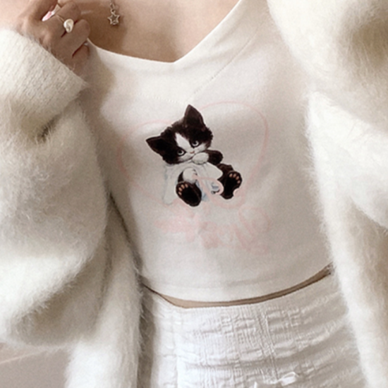 Kawaii Coquette Princesscore Top for Gen Z Streetwear