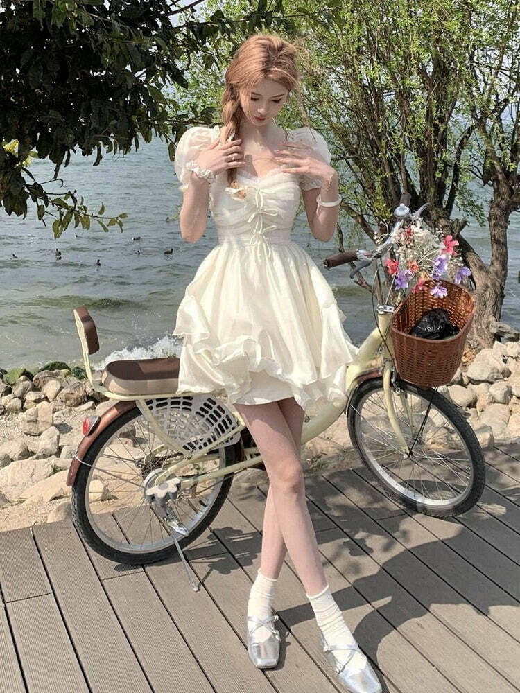 Kawaii Cottagecore Princess Dress for Gen Z Fashionistas