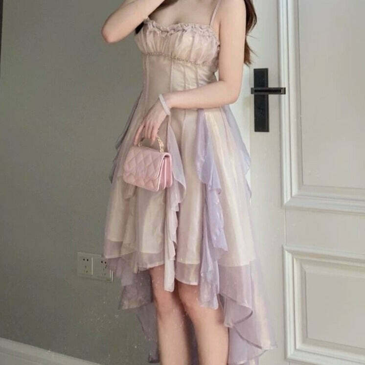 Kawaii Jellyfish Princess Dress for Gen Z Streetwear Fashion