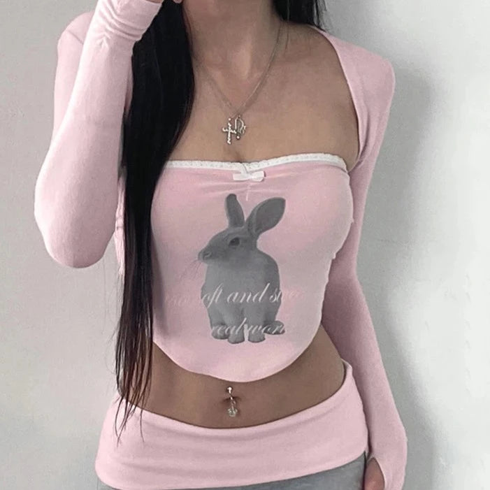 Kawaii Princesscore Corset Top for Gen Z Streetwear Fashion