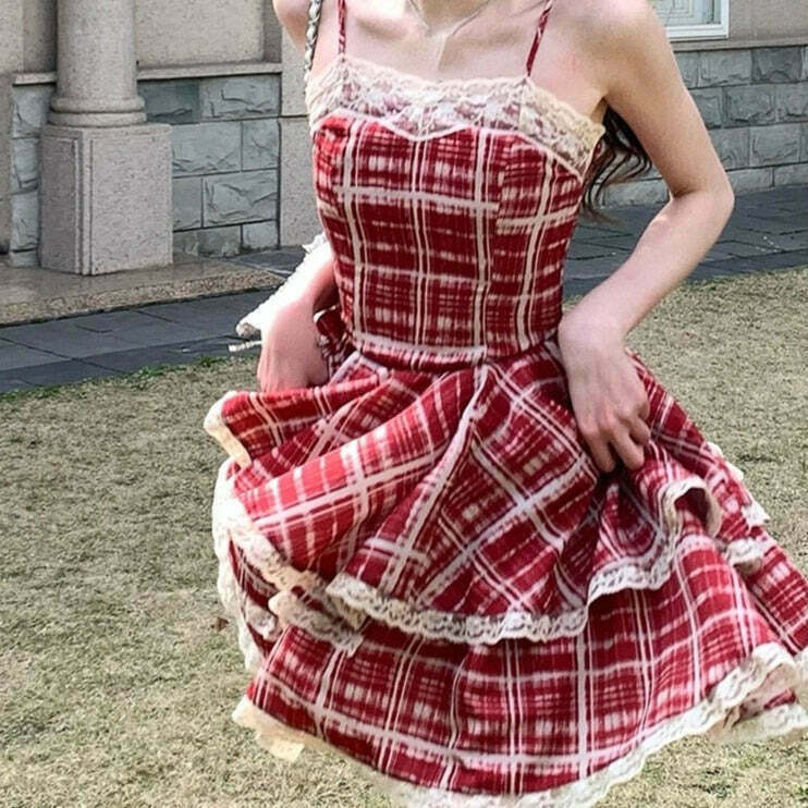 Kawaii Princesscore Picnic Blanket Dress for Gen Z Fashionistas