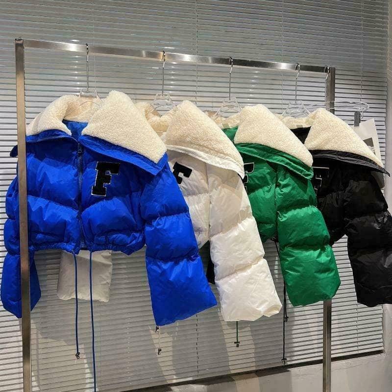 Monaco Puffer Jacket: Trendy Gen Z K-POP Streetwear for Y2K Fashion