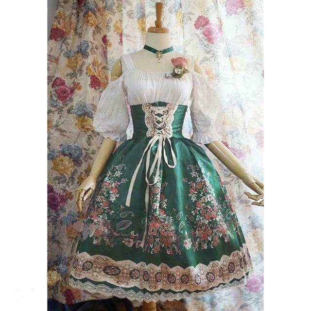 Northern European Fairycore Princess Dress for Gen Z Streetwear