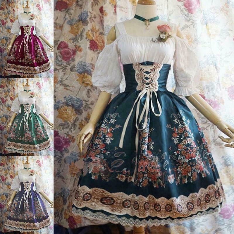 Northern European Fairycore Princess Dress for Gen Z Streetwear