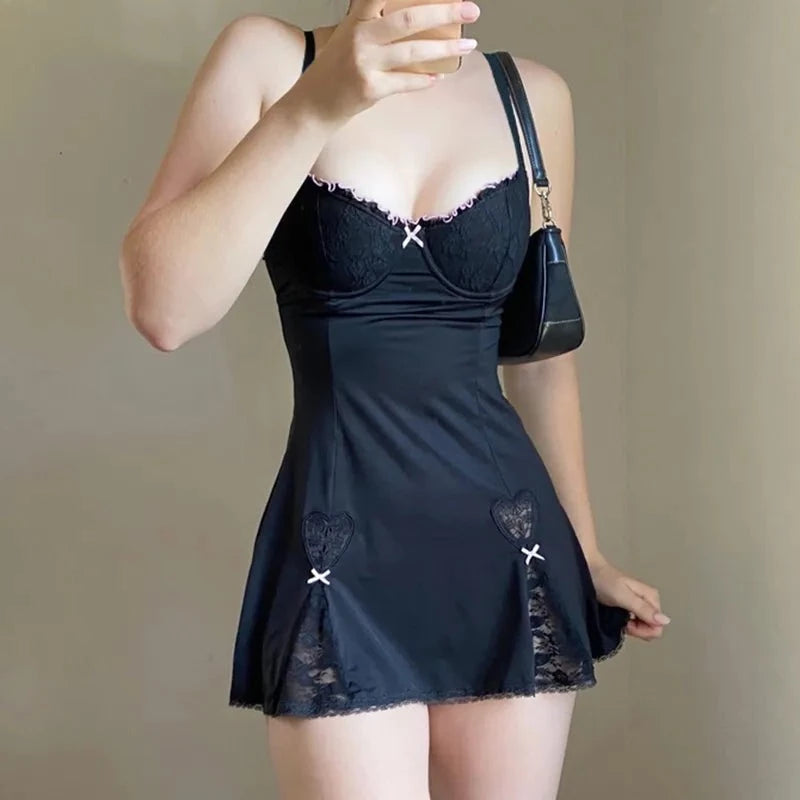 Parisian Coquette Angelcore Dress for Gen Z Fashionistas